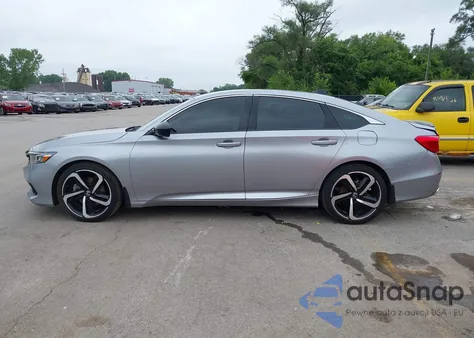 2021 Honda Accord Sport Special Edition из США, поврежденный, VIN 1HGCV1F44MA020011